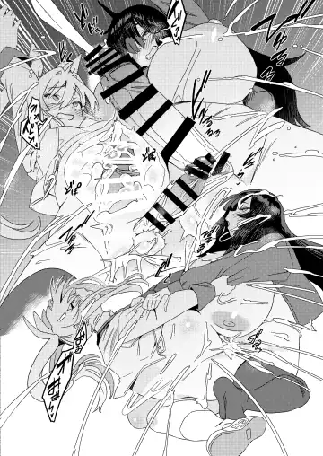 [Momo No Suidousui] Futanari Jijo Gakuen -Kousen- Fhentai - Page 48