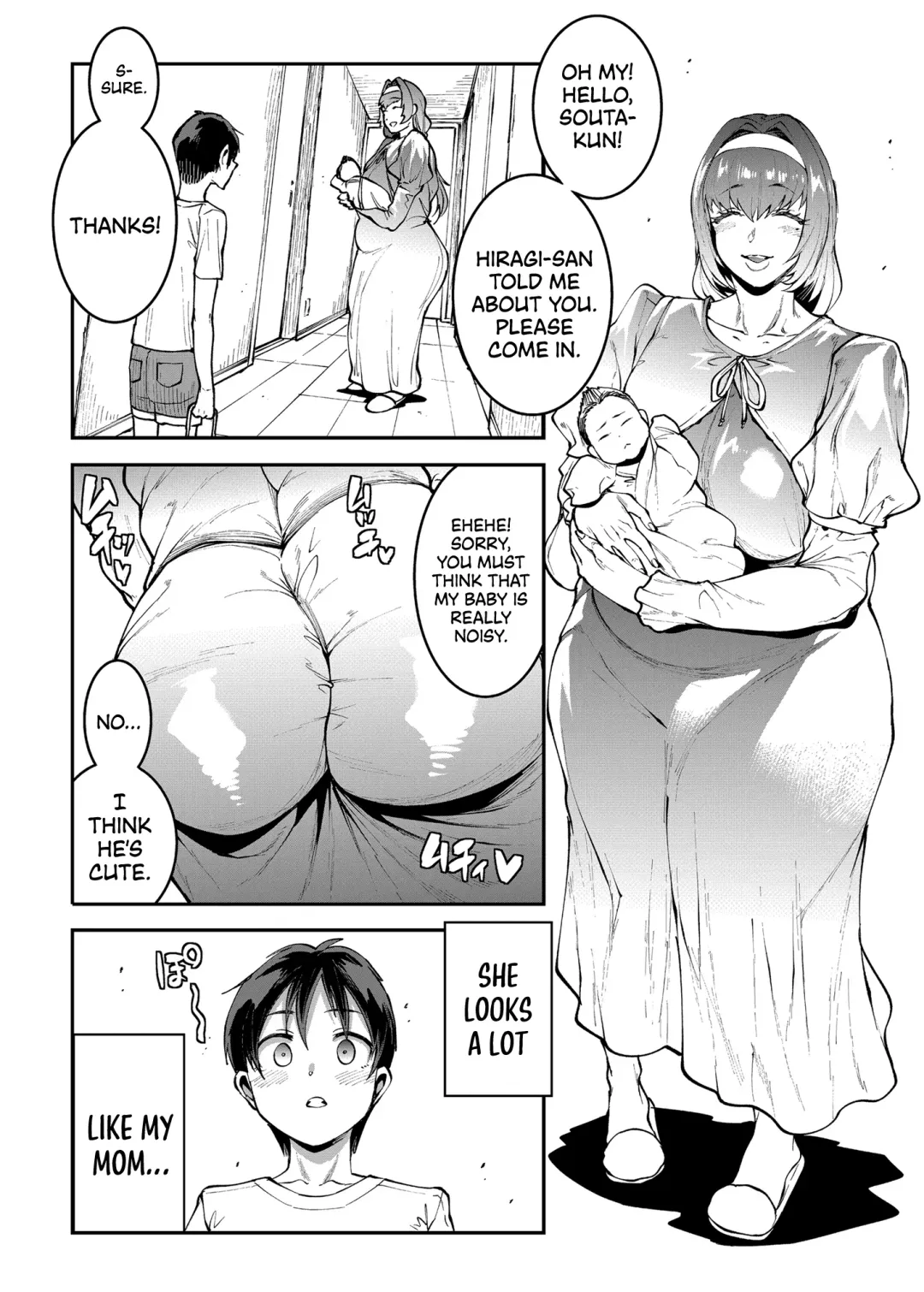 [Erect Sawaru] Mama Mansion! Dainiwa 601 Goushitsu Sonosaki Kaoru (33) | Mama Mansion! ~Second Chapter, Room 601's Sonosaki Kaoru 33YO~ Fhentai - Page 4