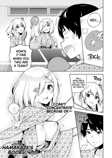 [Sarfata] Onsen Yukata na Kashima-san to Hamakaze-san to. | Hamakaze and Kashima in Hot Springs and Yukata (decensored) Fhentai - Page 4