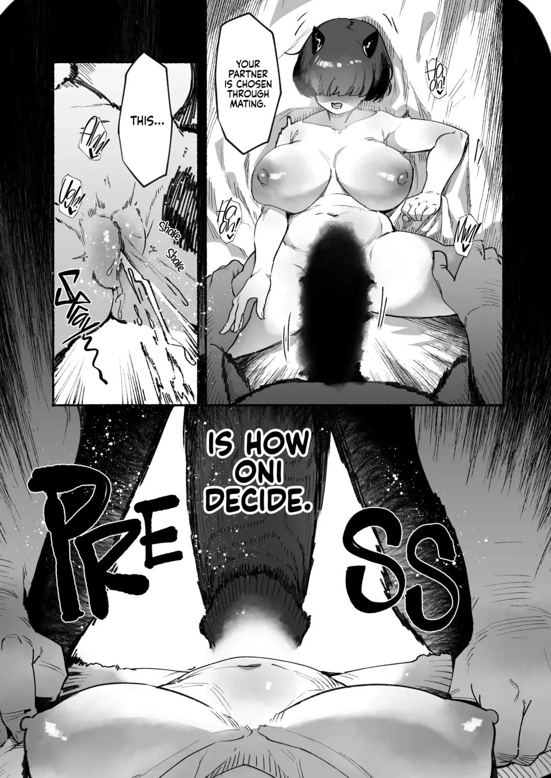 [Ahobaka] Oni no Ko Ochita | Fallen Oni (decensored) Fhentai - Page 14