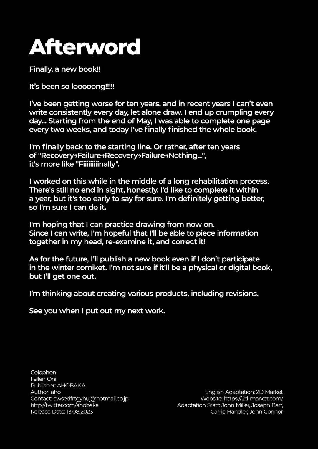 [Ahobaka] Oni no Ko Ochita | Fallen Oni (decensored) Fhentai - Page 27