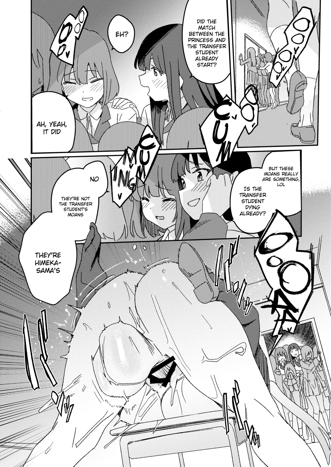 [Momo No Suidousui] Futanari Jijo Gakuen -Kousen- Fhentai - Page 37