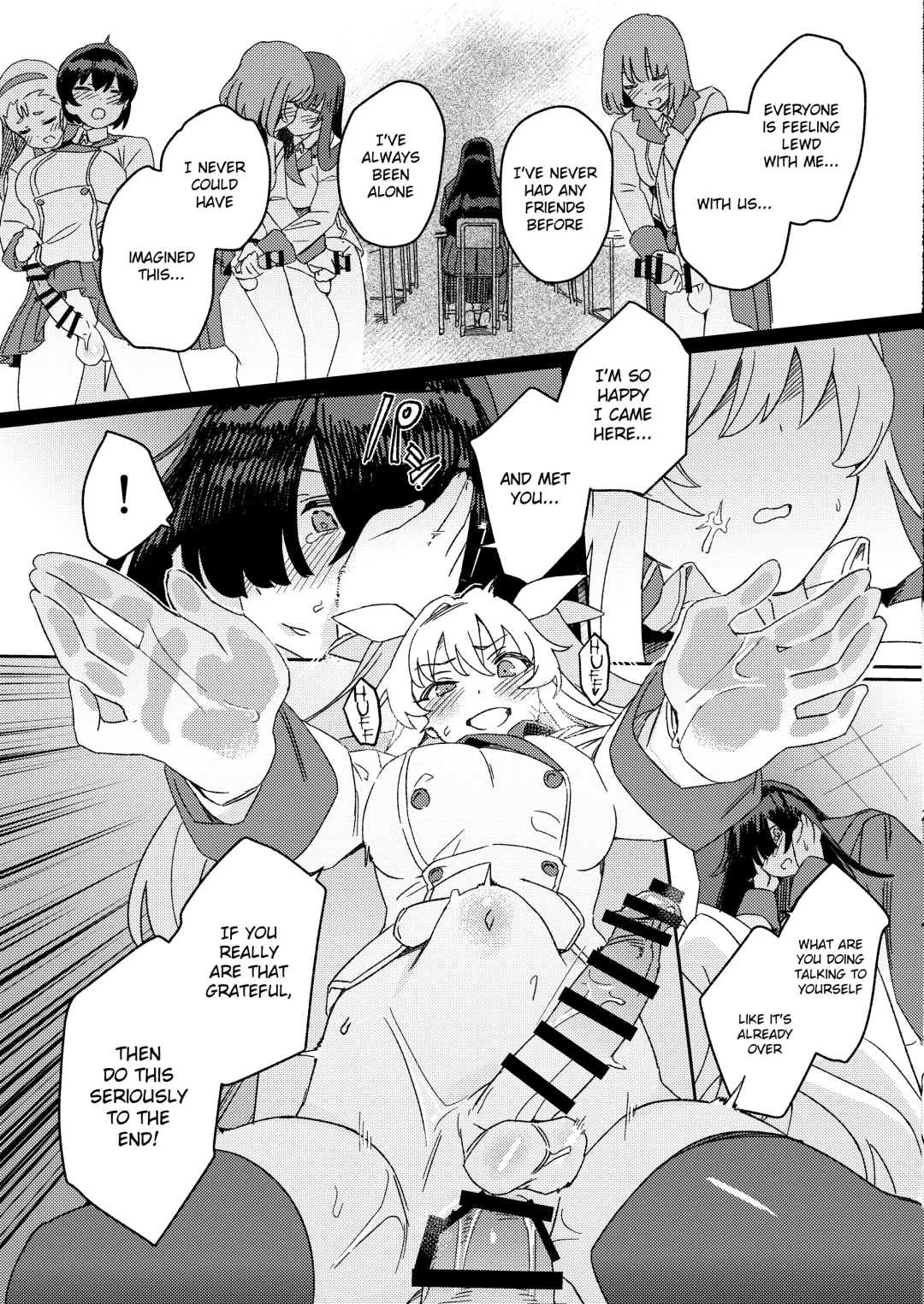 [Momo No Suidousui] Futanari Jijo Gakuen -Kousen- Fhentai - Page 42