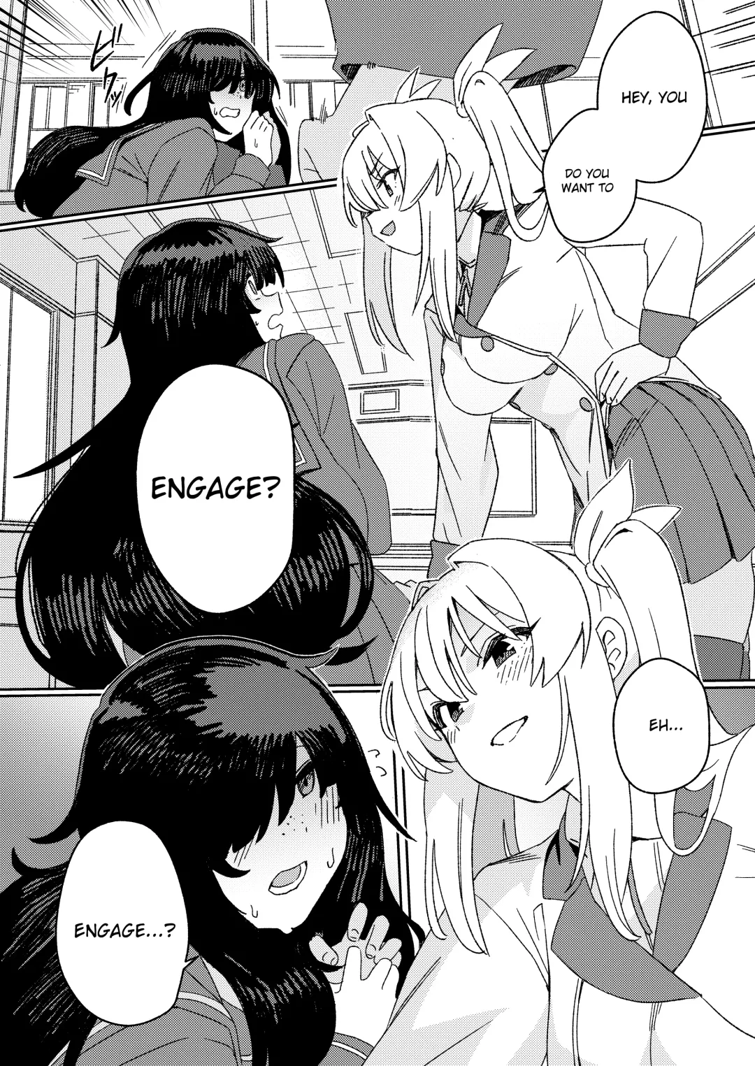 [Momo No Suidousui] Futanari Jijo Gakuen -Kousen- Fhentai - Page 9