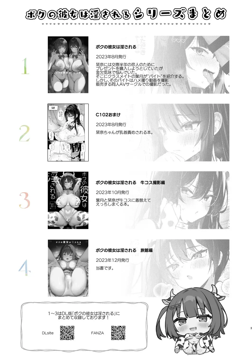 [Mintice] Boku no Kanojo wa Midasareru Ryokan Hen Fhentai - Page 3