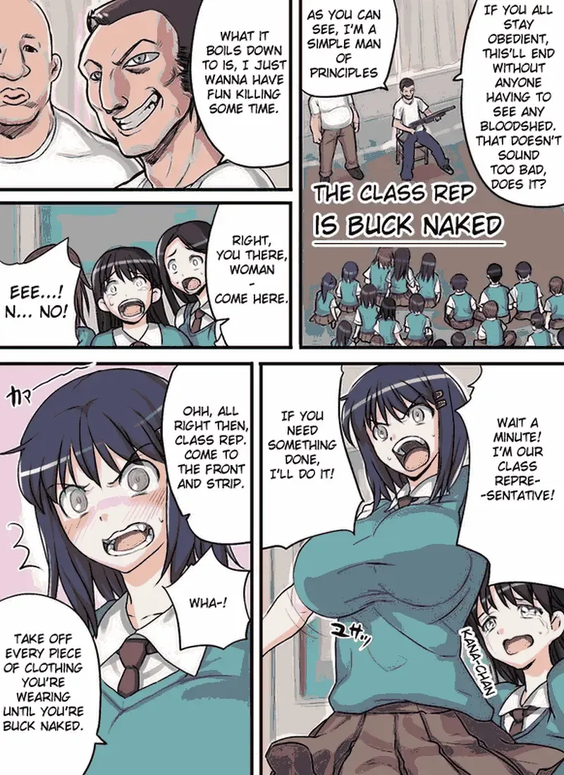 [Nanashi] The Class Rep Is Buck Naked Fhentai - Page 17