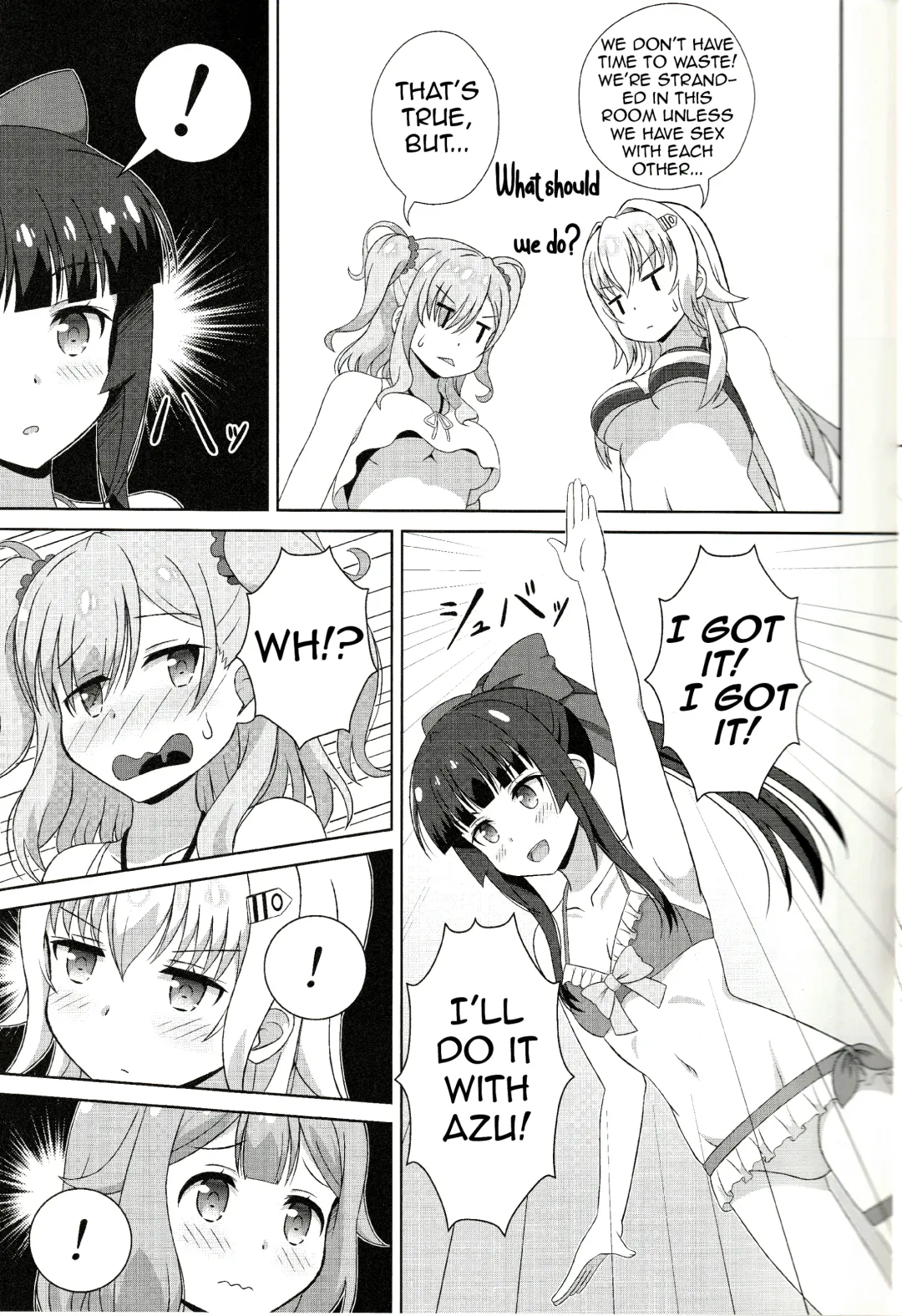 [Hiraizumi] Azuzu-Chan Tachi ga Fhentai - Page 4