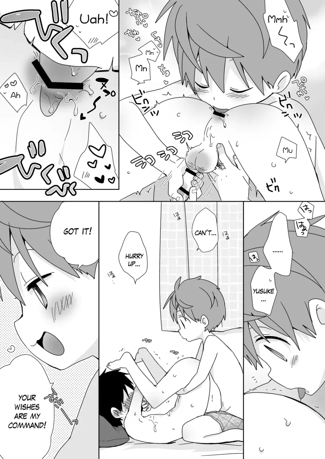 [Isako] Yakumo Senpai to Yuusuke-kun Houshi-hen! | Yakumo & Yusuke - Your Wish is My Command! Fhentai - Page 46