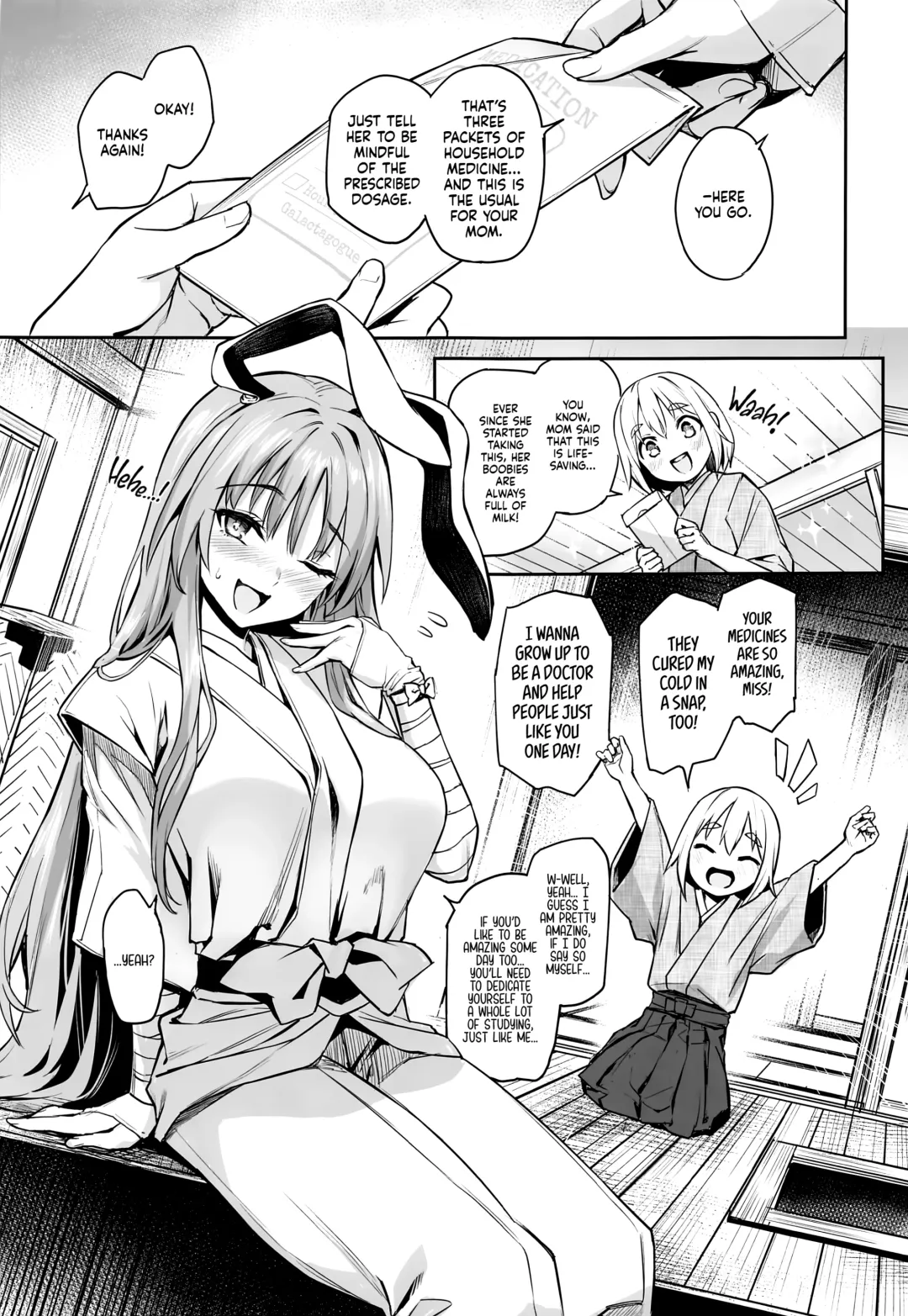 [Michiking] Udonge no Miruku Obadosu - Udonge's Milky Overdose Fhentai - Page 3