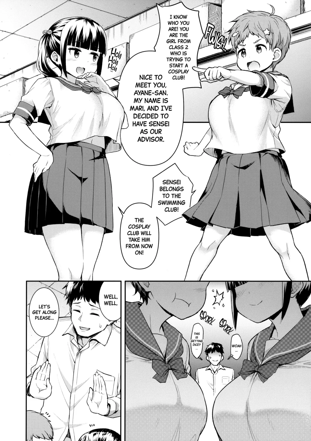 [Kawakami Kou] Soudatsu! Komon no Sensei | Showdown! for the Assvisor Sensei Fhentai - Page 9