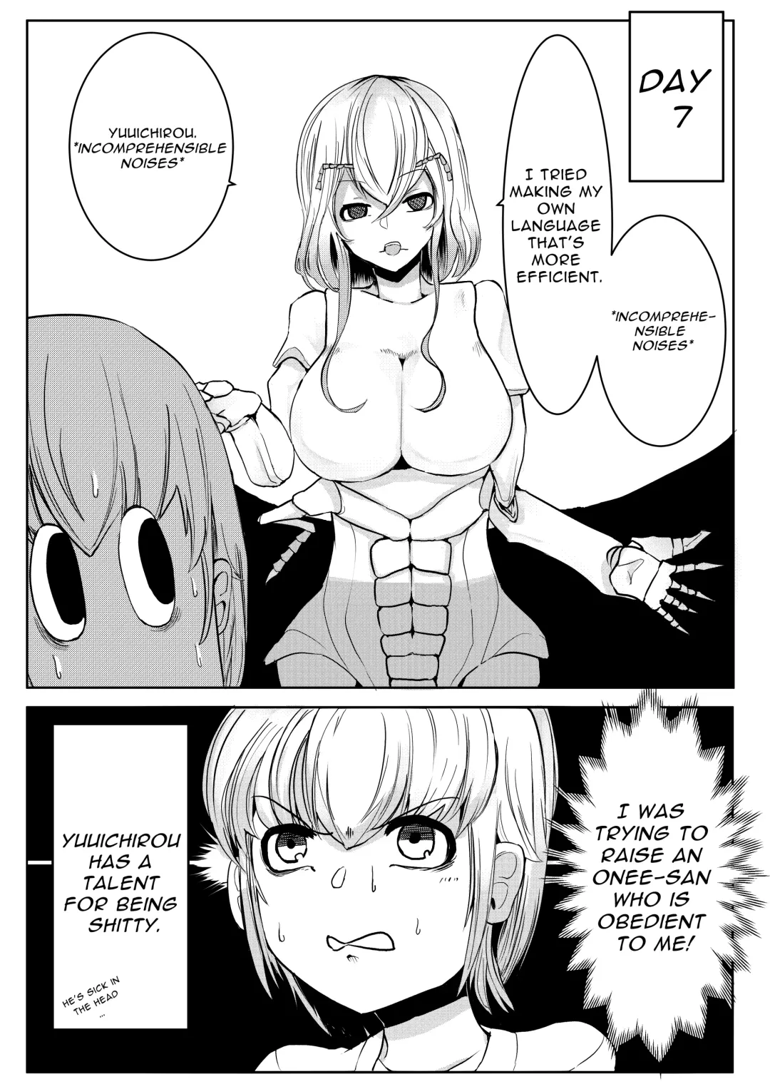 [Nabatani Kinoko] Mori no Oku de Onee-chan to | The Monster Girl of the Forest Fhentai - Page 17