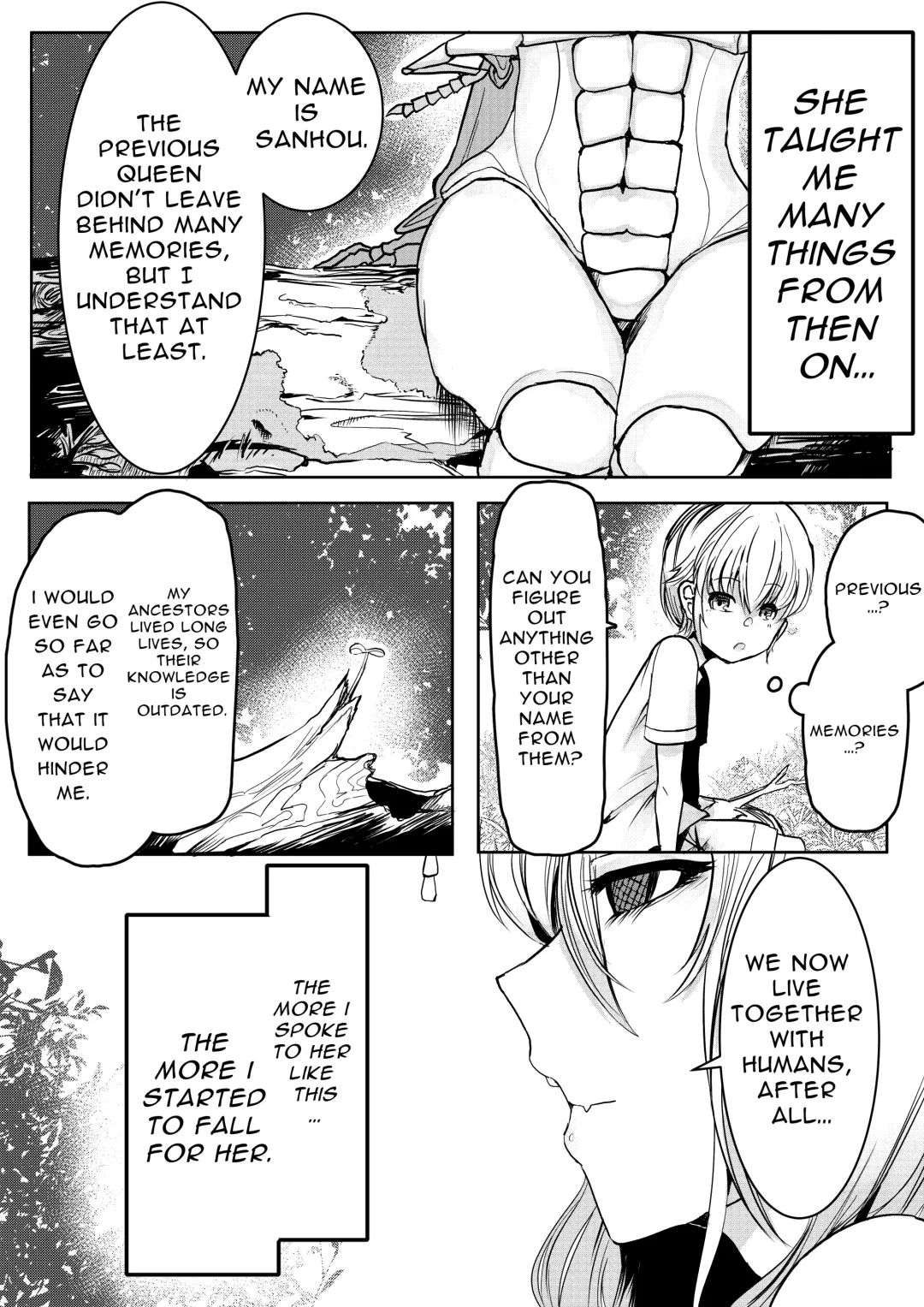 [Nabatani Kinoko] Mori no Oku de Onee-chan to | The Monster Girl of the Forest Fhentai - Page 18