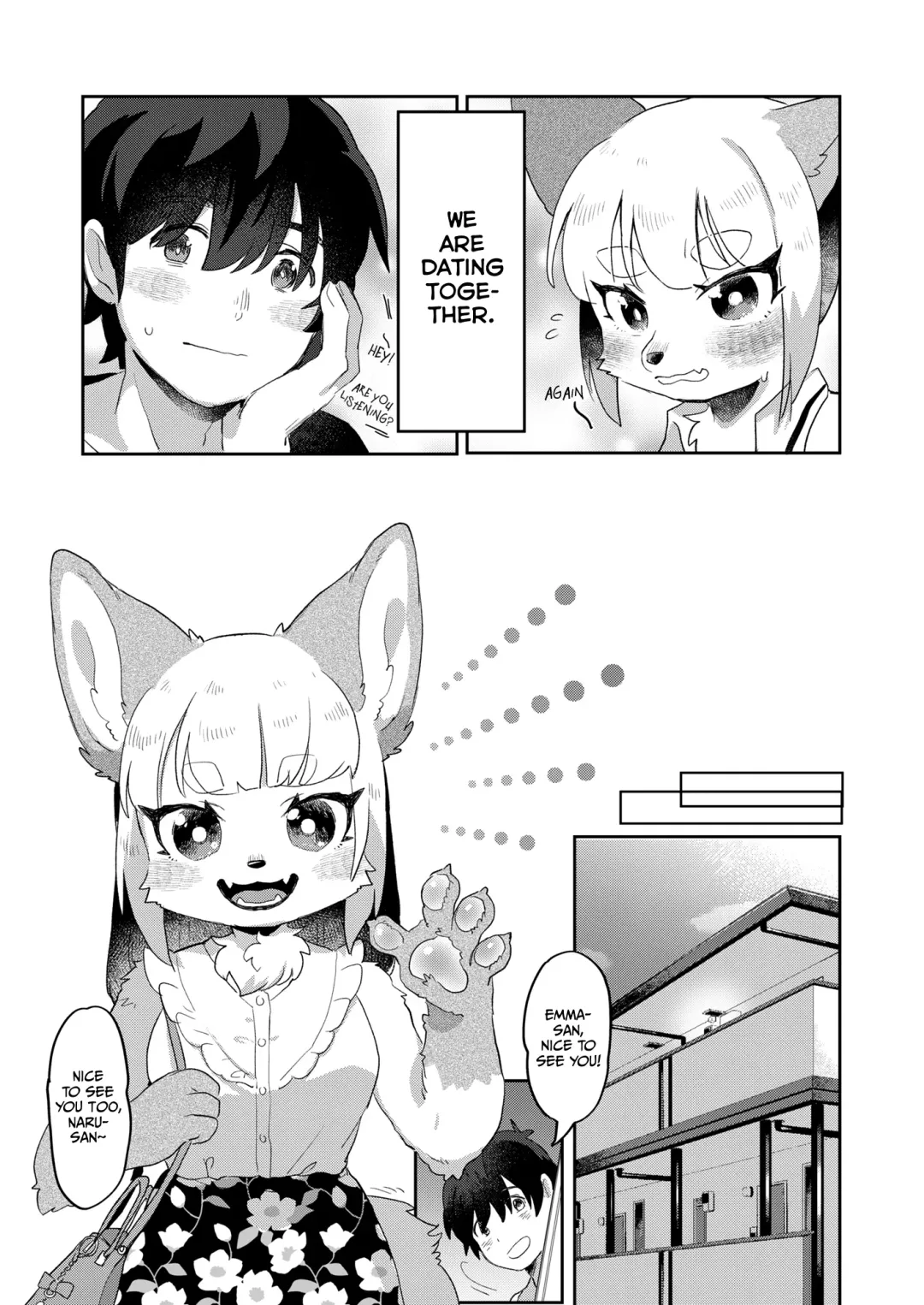 [Mabo] Kimi no Shippo wo Mofuritai! | I Want to Pet Your Tail Too! Fhentai - Page 6