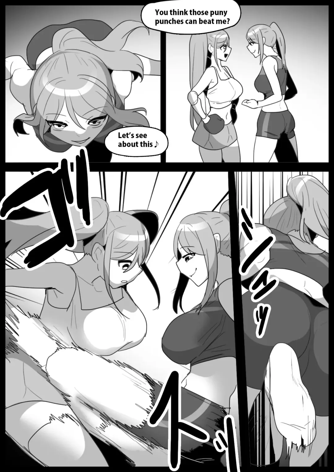 [Toppogi] Girls Beat! Plus Moe vs Rie Fhentai - Page 4