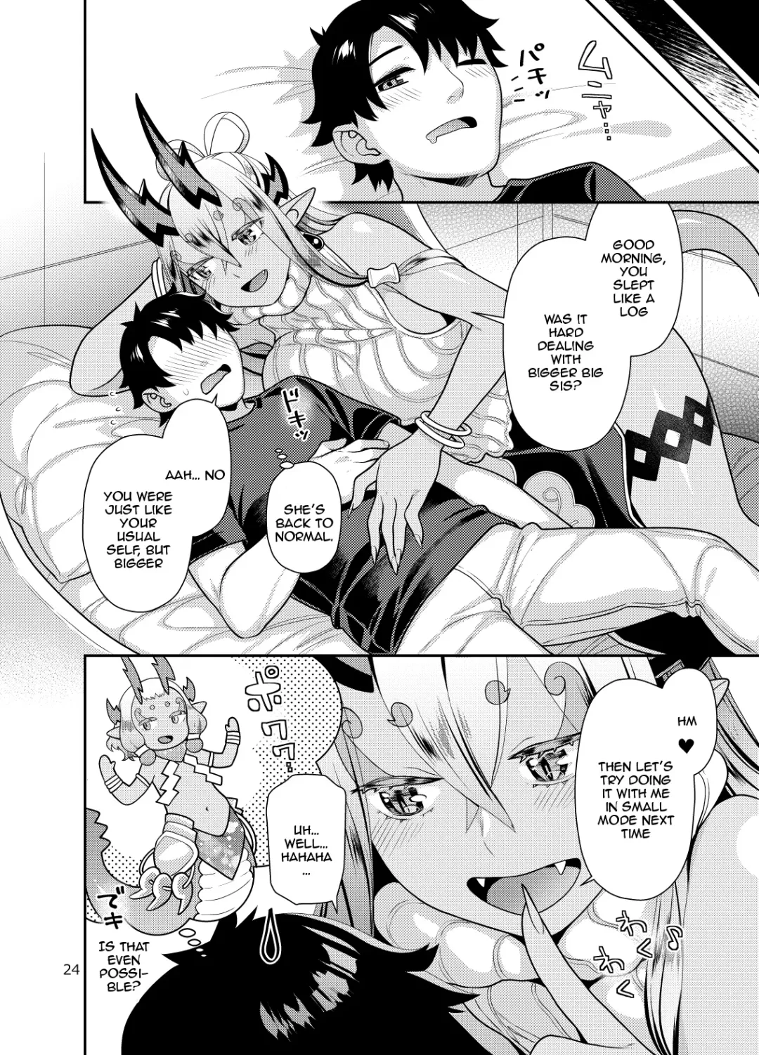 [Nekomata Naomi] Okki na Ibuki Douji to Ichaicha Suru Hon | A Book About Doing Lewd Stuff With A Large Ibuki Douji Fhentai - Page 24