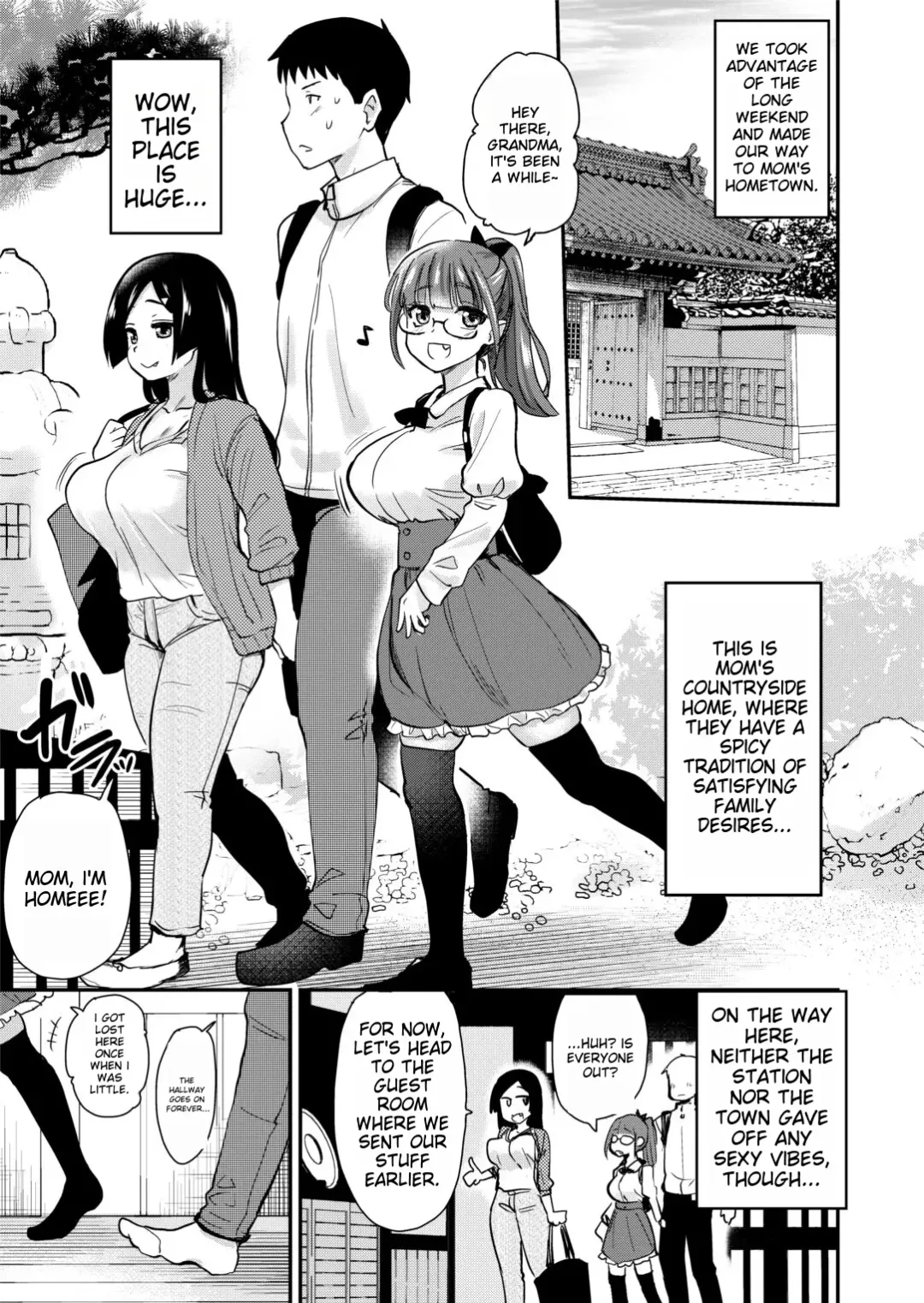 [Hijiri Tsukasa] The story of having sex with a cousin whom she has never met before in her mother-in-law's countryside where there is an H custom. Fhentai - Page 5