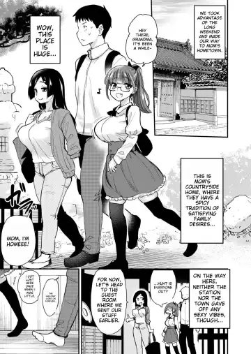 [Hijiri Tsukasa] The story of having sex with a cousin whom she has never met before in her mother-in-law's countryside where there is an H custom. Fhentai - Page 5