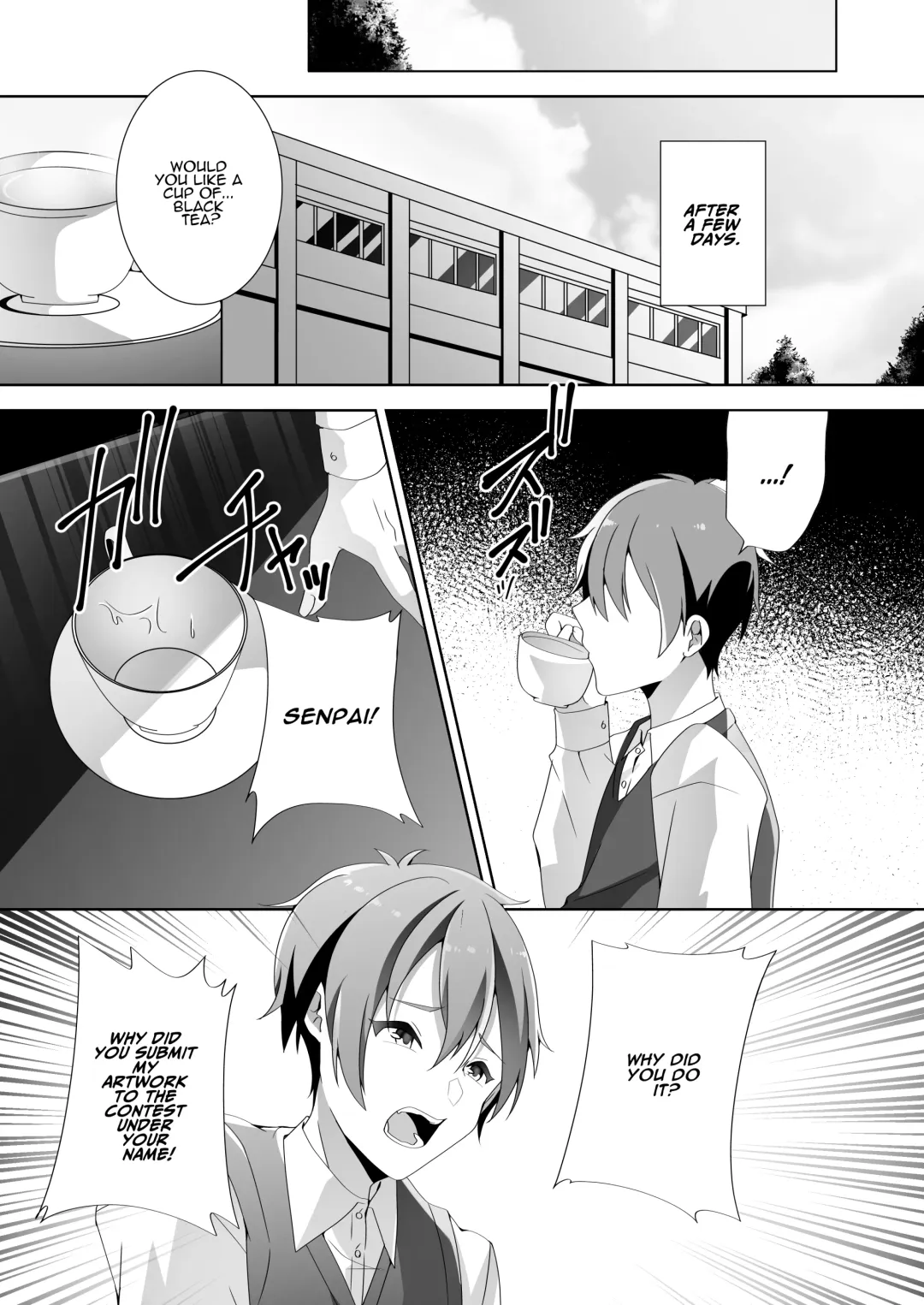[Himino] Yasashii Senpai no Amai Wana | The Sweet Snare of a Gentle Senpai Fhentai - Page 46