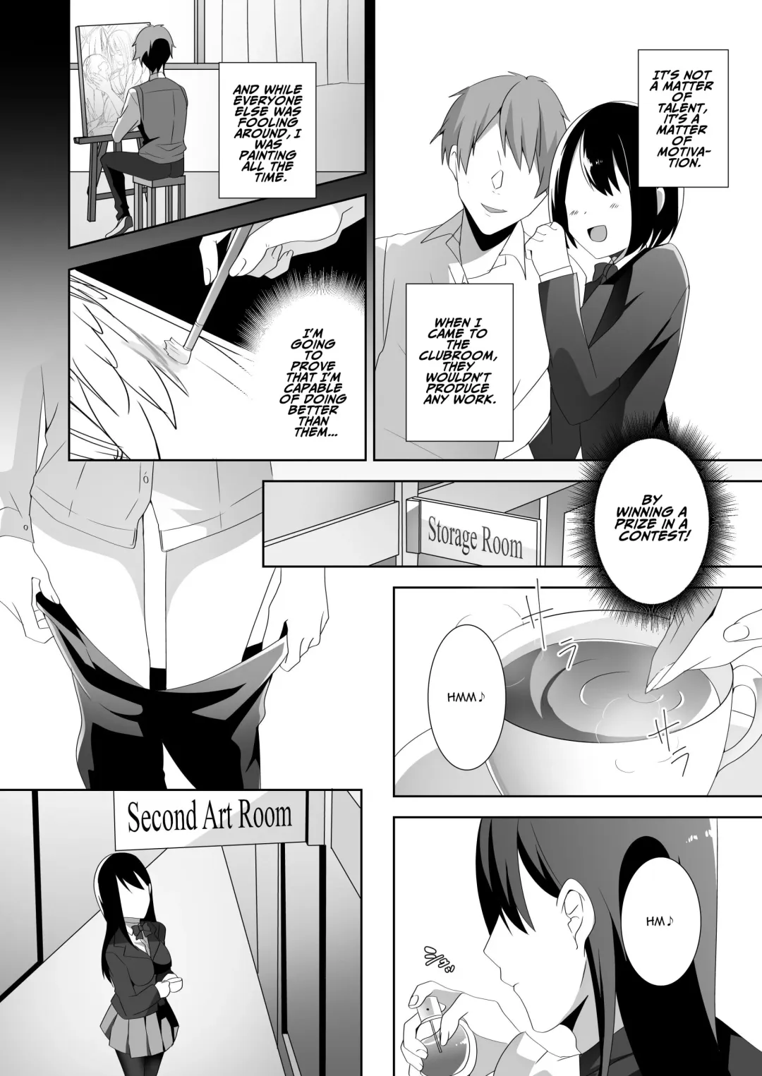 [Himino] Yasashii Senpai no Amai Wana | The Sweet Snare of a Gentle Senpai Fhentai - Page 9