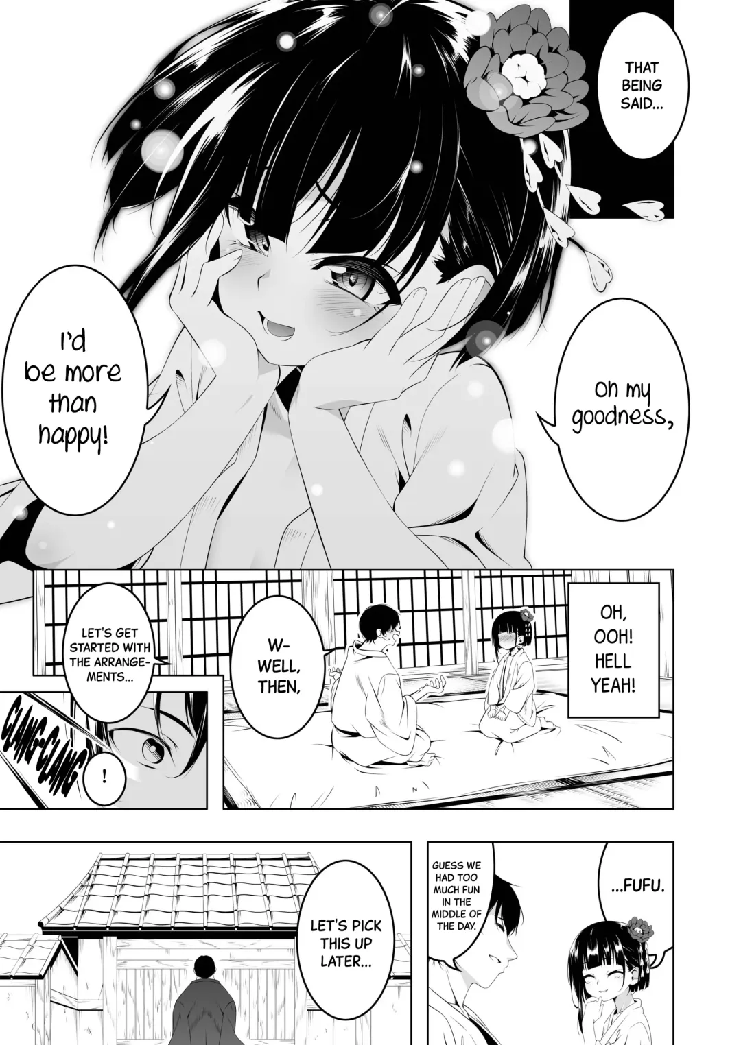 [Tanabe Kyou] Koushoku no Chuugi Kunoichi Botan | Lustfully Loyal Kunoichi Botan Fhentai - Page 8