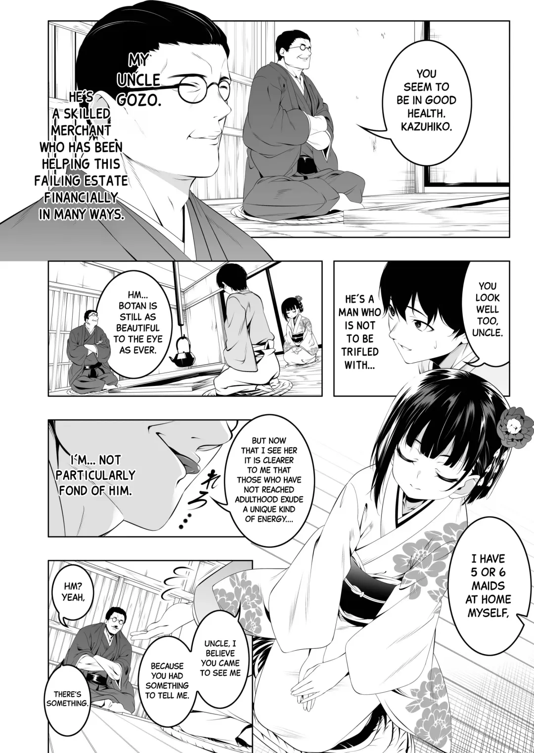 [Tanabe Kyou] Koushoku no Chuugi Kunoichi Botan | Lustfully Loyal Kunoichi Botan Fhentai - Page 9