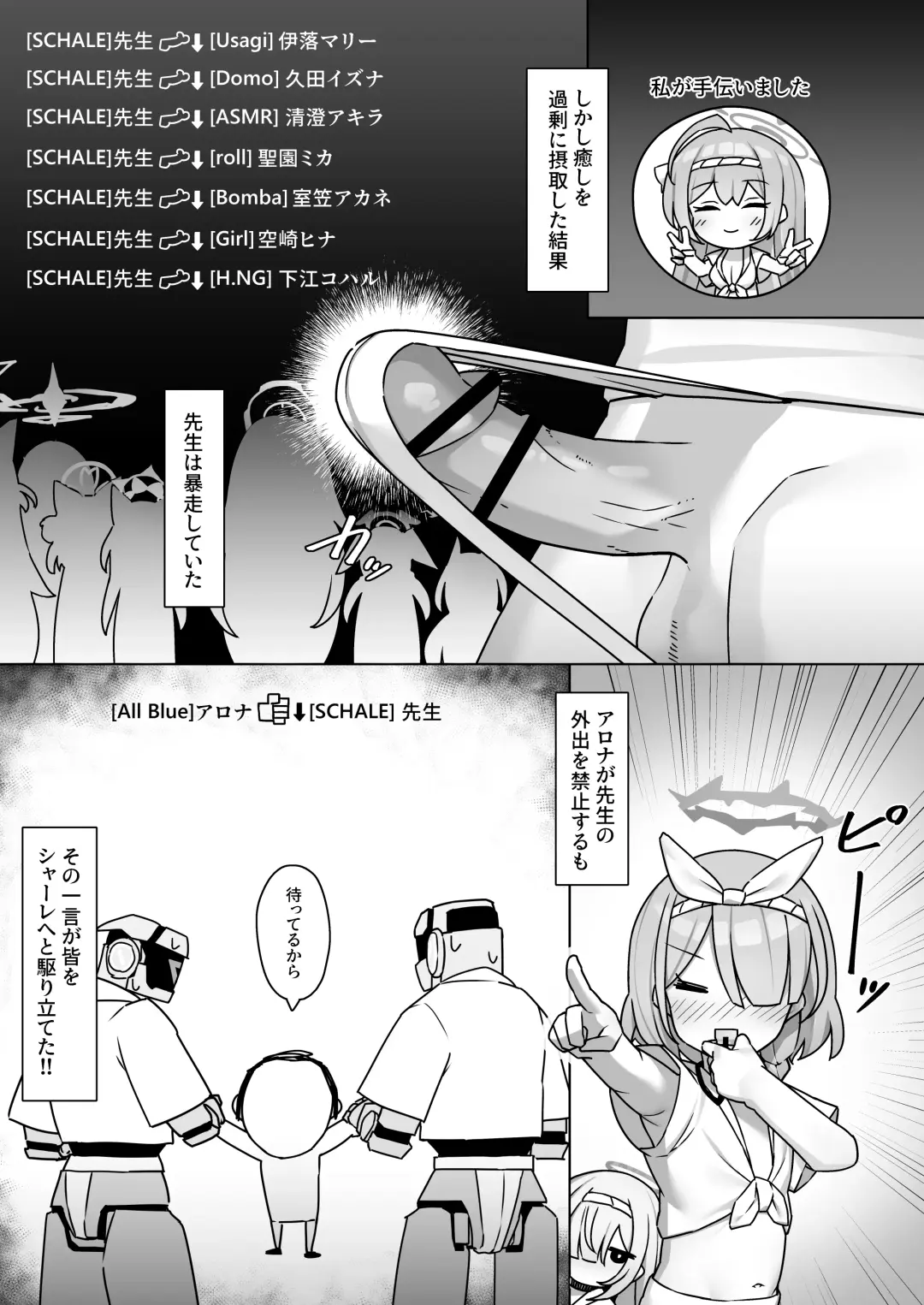 [Alapi] Soreike!! BluArch Fundoshi-bu -Mari Hen- Fhentai - Page 4