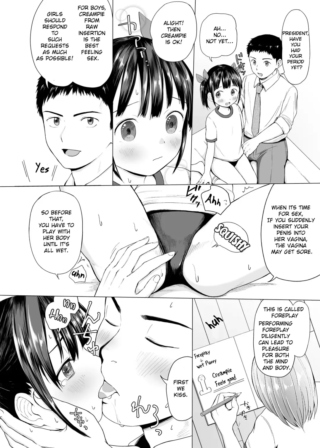 JS Seikyouiku no Jikan | JS Time For Sex Education Fhentai - Page 4