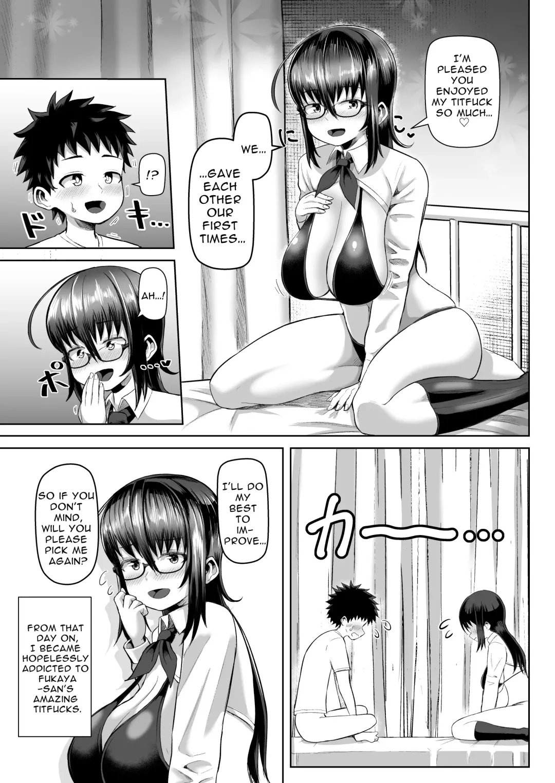 [Tenkomori] Paizuri iin no 2-ri ga boku o toriau!!? | Two Titty Fuck Committee Members Fight Over Me!!? Fhentai - Page 19