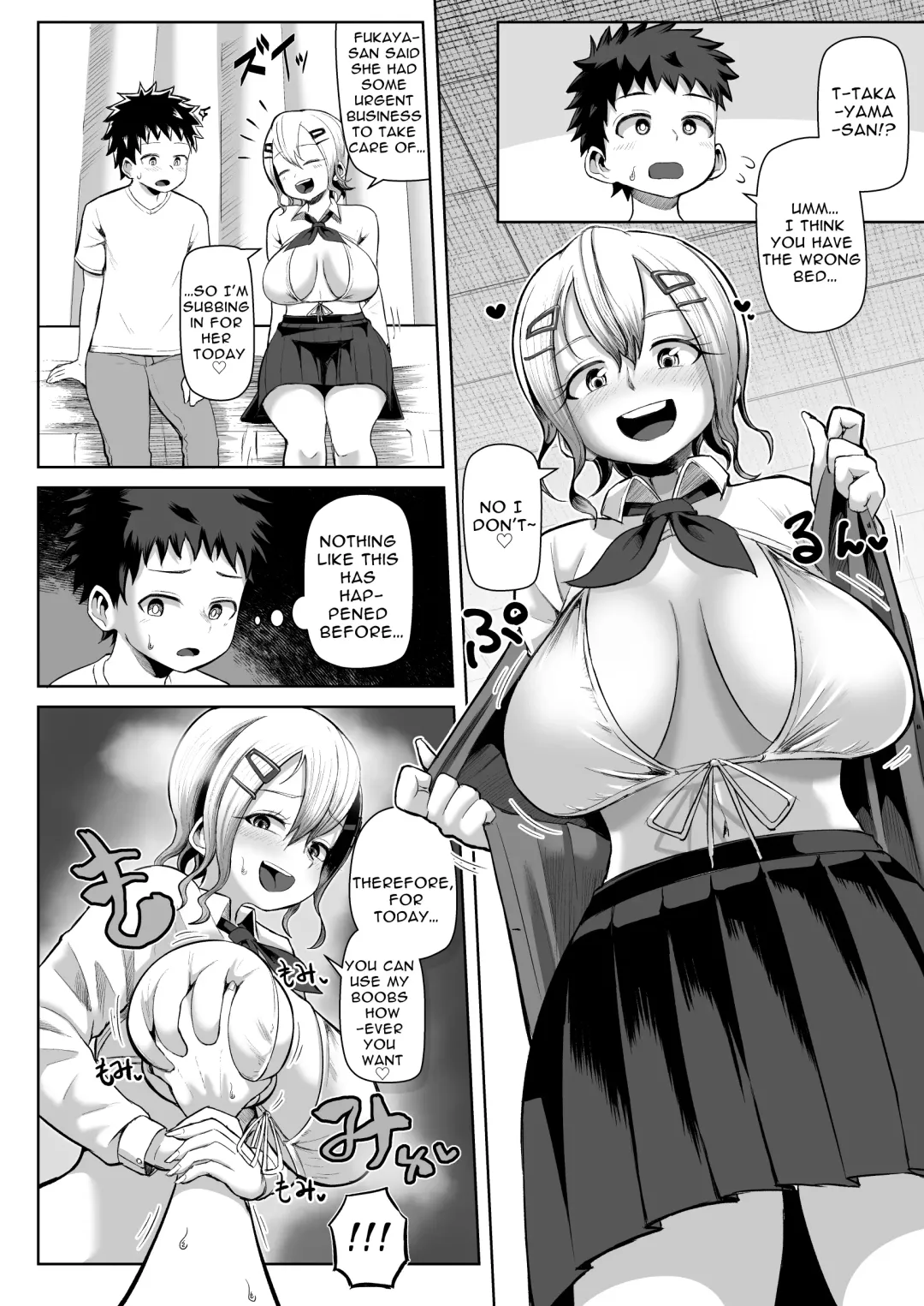 [Tenkomori] Paizuri iin no 2-ri ga boku o toriau!!? | Two Titty Fuck Committee Members Fight Over Me!!? Fhentai - Page 24