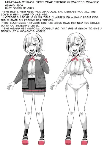 [Tenkomori] Paizuri iin no 2-ri ga boku o toriau!!? | Two Titty Fuck Committee Members Fight Over Me!!? Fhentai - Page 47