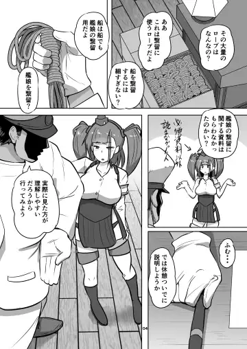 [Kumoemon] Kanmusu Kinbakuroku Atlanta Hen Fhentai - Page 5