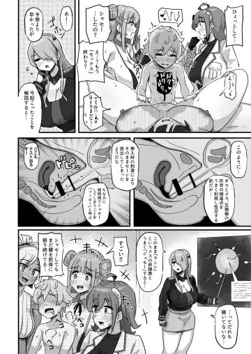 [Yosyo-] Kyou no Jugyou wa, Chikyuujin no Hanshoku Katsudou no Kansatsu desu. - Today's lesson is observation of the breeding activities of earthlings. Fhentai - Page 19
