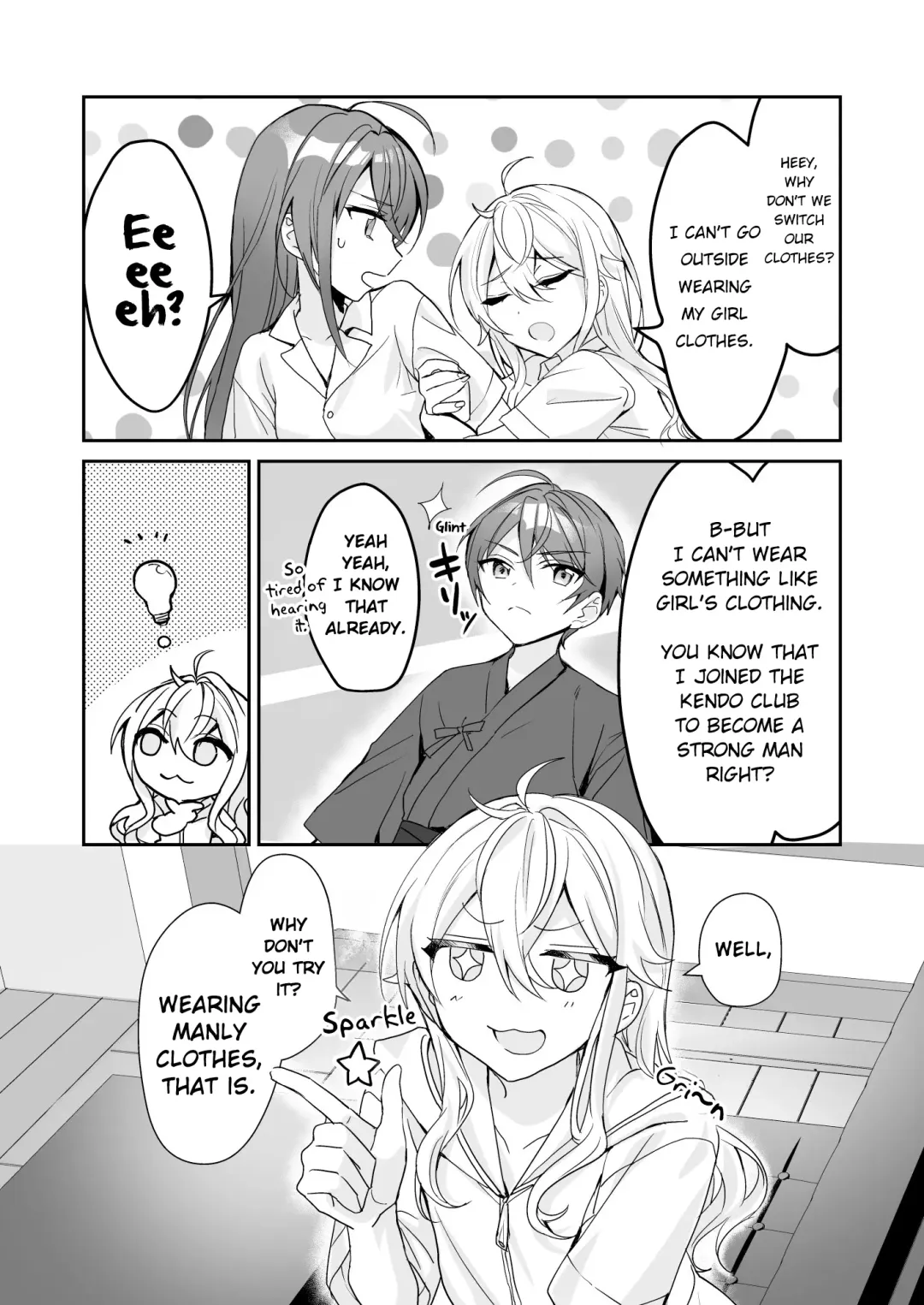 [Kagamino Mochiko] TS Kyoudai | TS Siblings Fhentai - Page 10
