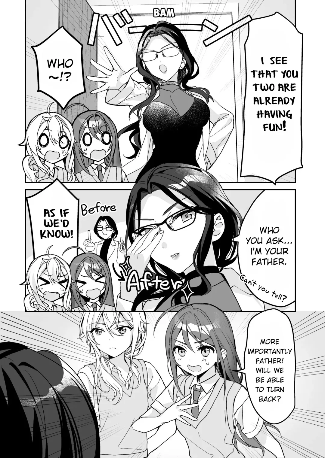 [Kagamino Mochiko] TS Kyoudai | TS Siblings Fhentai - Page 15