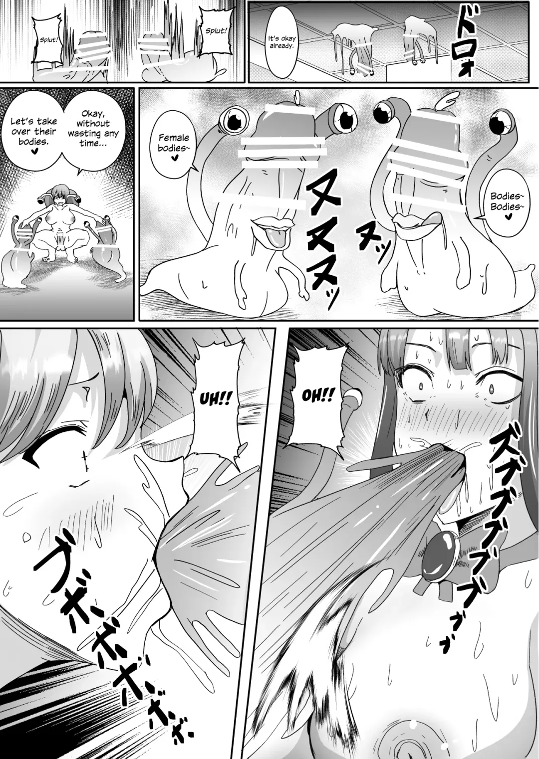 Chinpo ni Kiseisare Kintama ni Jinkaku o Utsusareta Mahou Shoujo | Magical Girls Who Got Infested by Parasite Cock and Had Their Personalities Transferred Into Their Testicles Fhentai - Page 37