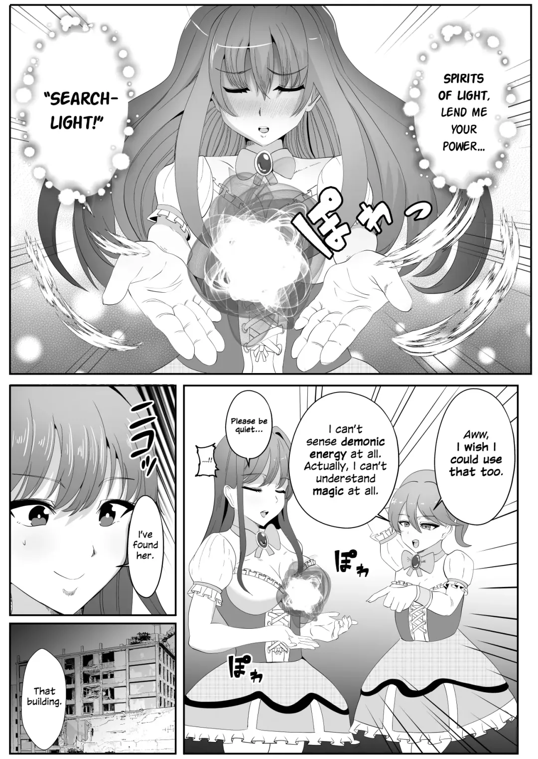 Chinpo ni Kiseisare Kintama ni Jinkaku o Utsusareta Mahou Shoujo | Magical Girls Who Got Infested by Parasite Cock and Had Their Personalities Transferred Into Their Testicles Fhentai - Page 6