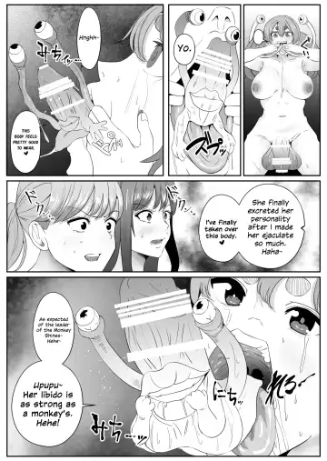 Chinpo ni Kiseisare Kintama ni Jinkaku o Utsusareta Mahou Shoujo | Magical Girls Who Got Infested by Parasite Cock and Had Their Personalities Transferred Into Their Testicles Fhentai - Page 14