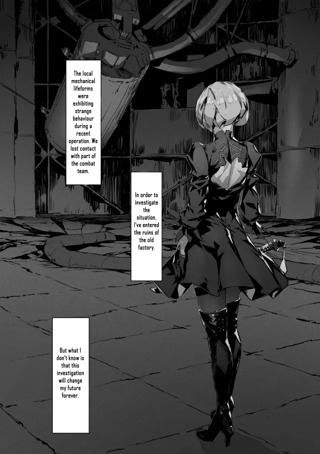 2B In Trouble Part 1-6 Fhentai - Page 1