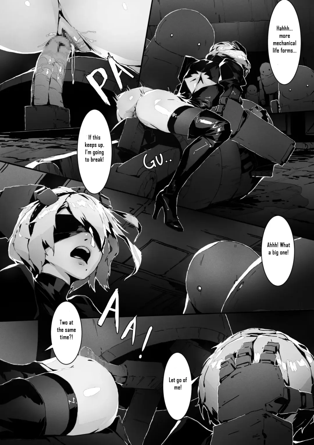 2B In Trouble Part 1-6 Fhentai - Page 18