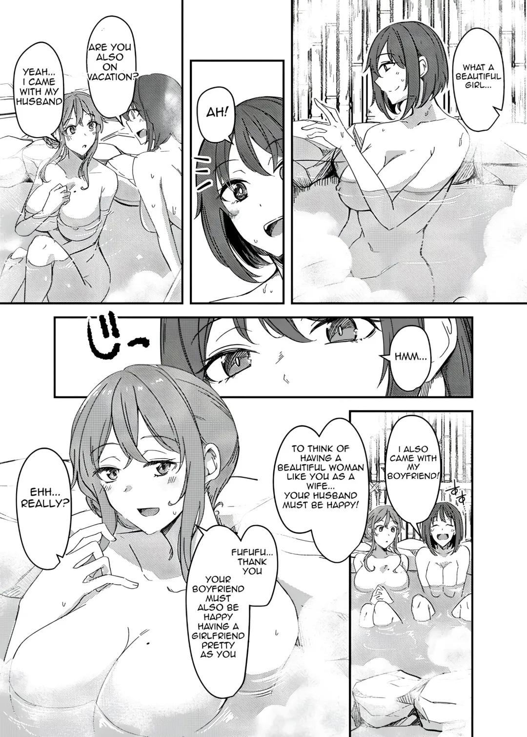 [Yuuma] NTRrare Onsen Ryokou ~Tsukari Tsukareru Shinkon Tsuma~ Fhentai - Page 4