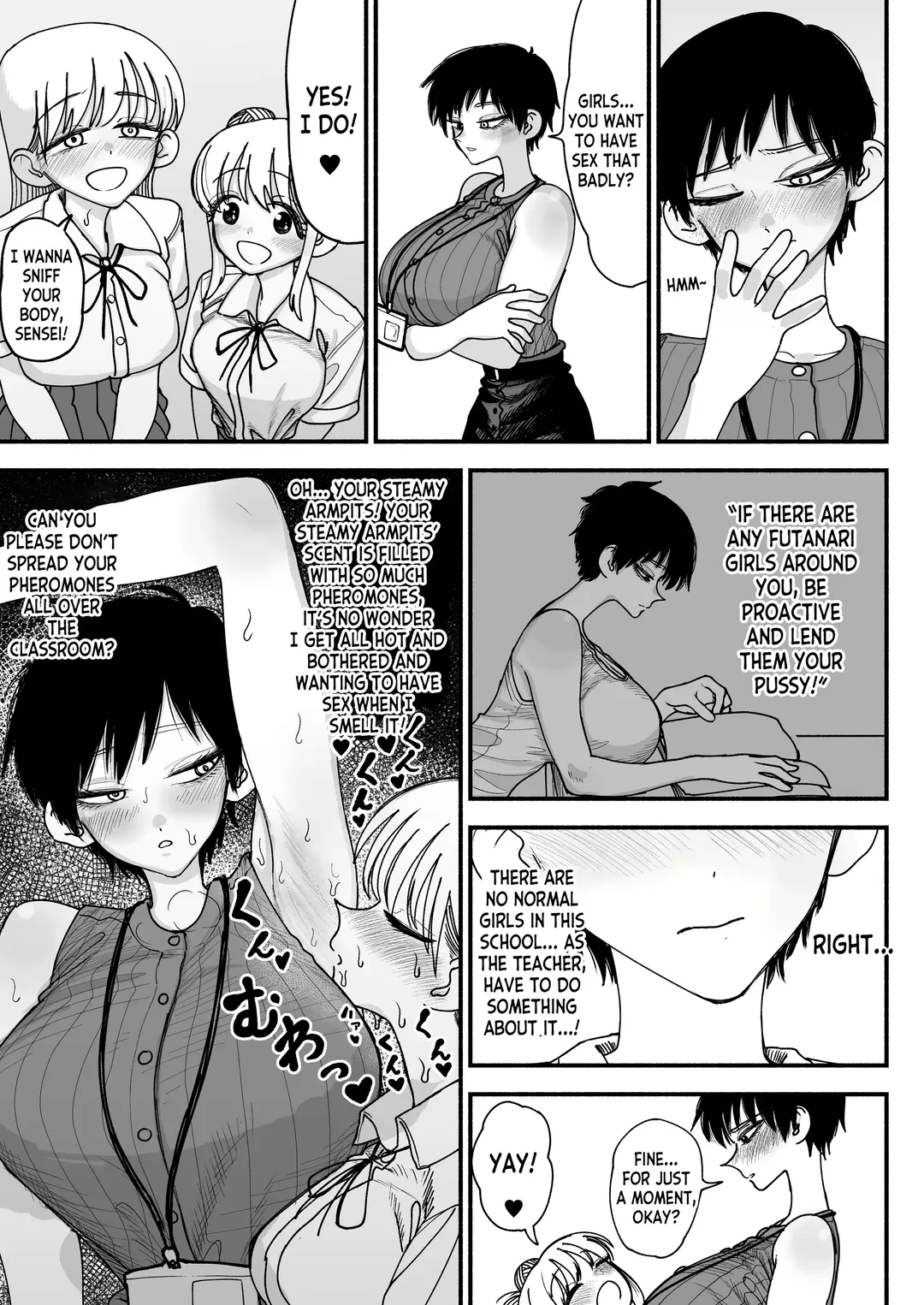 [Agagaga] Futanari Joshikou no Onaho ~Itsudemo Sex Sasete Kureru Kiyowa de Yasashii Koushinchou Kyonyuu Sensei~ Fhentai - Page 31