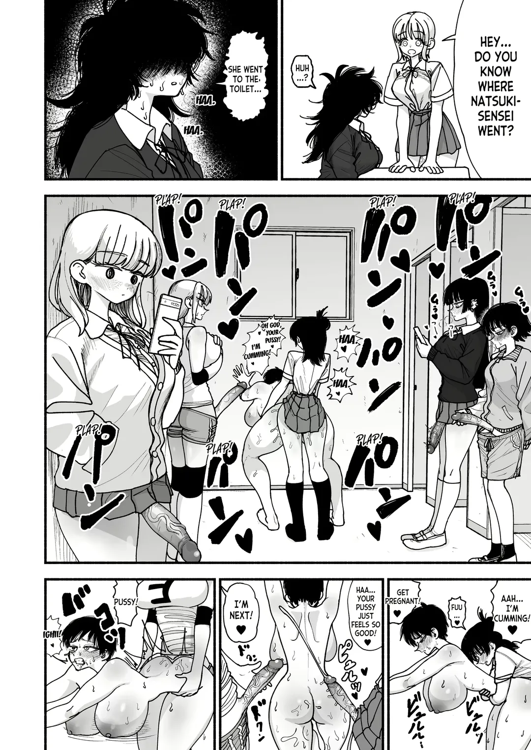 [Agagaga] Futanari Joshikou no Onaho ~Itsudemo Sex Sasete Kureru Kiyowa de Yasashii Koushinchou Kyonyuu Sensei~ Fhentai - Page 38