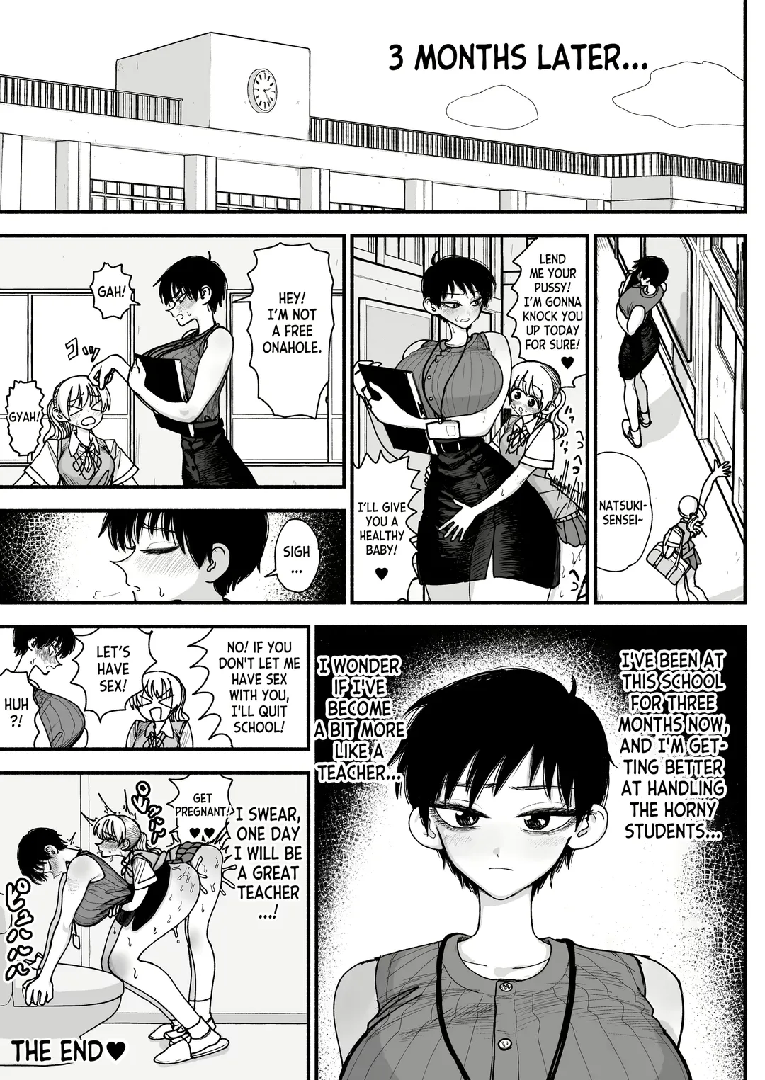 [Agagaga] Futanari Joshikou no Onaho ~Itsudemo Sex Sasete Kureru Kiyowa de Yasashii Koushinchou Kyonyuu Sensei~ Fhentai - Page 59