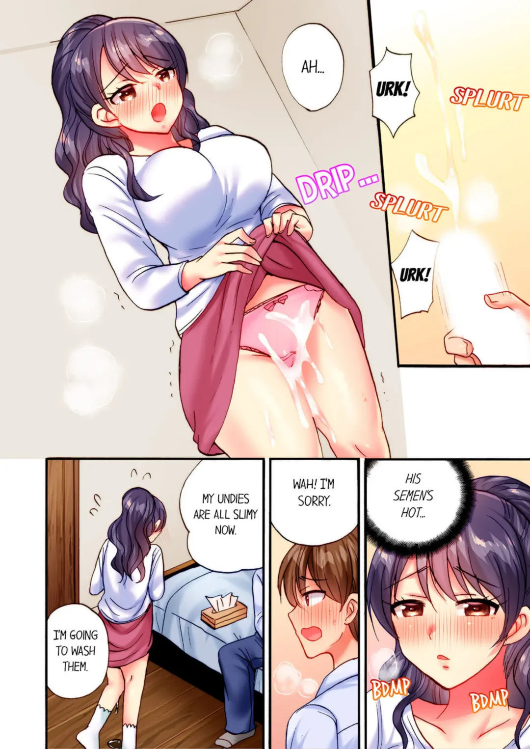 [Kotobuki Maimu] "Dame! Uwaki ni Nacchau" Sōnyū ni Yowai Hitozuma wa Shigoto chū ni Gachīki SEX | "We Can't! It'll Be an Affair!" Wife Who Loves Penetration Has Hardcore Sex During Work 1 Fhentai - Page 16