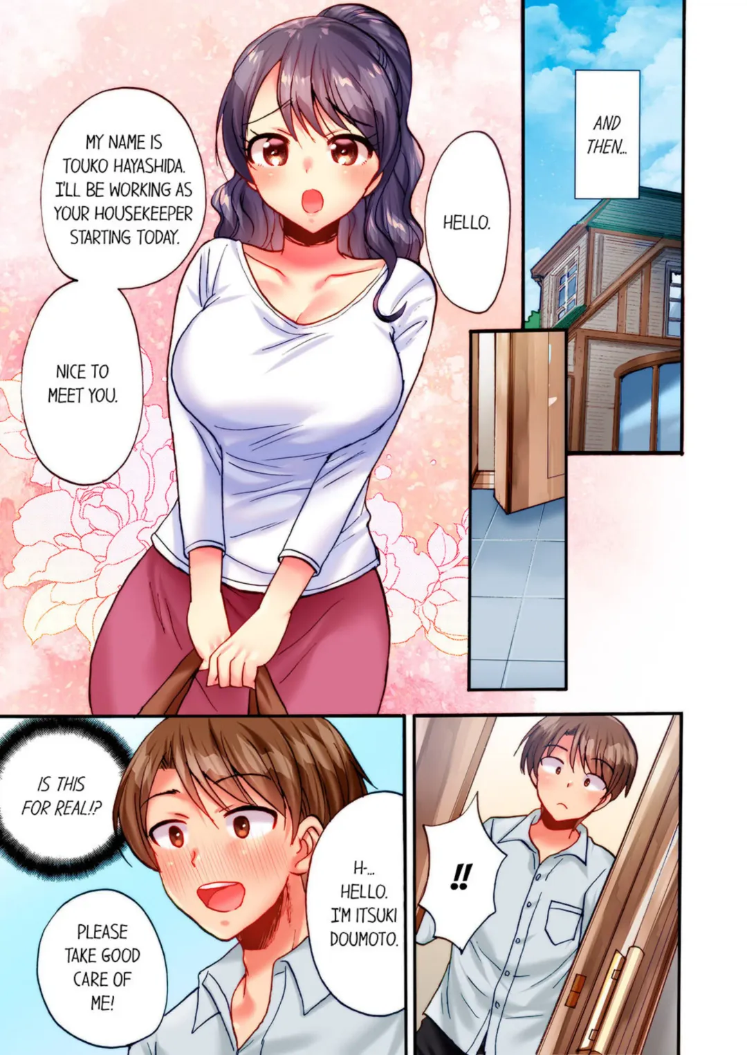 [Kotobuki Maimu] "Dame! Uwaki ni Nacchau" Sōnyū ni Yowai Hitozuma wa Shigoto chū ni Gachīki SEX | "We Can't! It'll Be an Affair!" Wife Who Loves Penetration Has Hardcore Sex During Work 1 Fhentai - Page 5