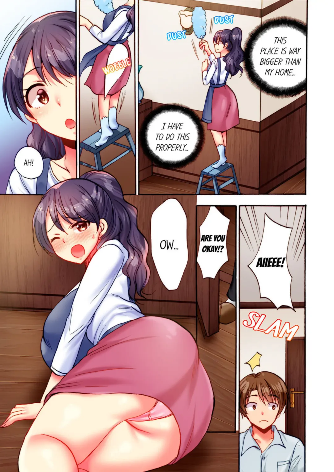 [Kotobuki Maimu] "Dame! Uwaki ni Nacchau" Sōnyū ni Yowai Hitozuma wa Shigoto chū ni Gachīki SEX | "We Can't! It'll Be an Affair!" Wife Who Loves Penetration Has Hardcore Sex During Work 1 Fhentai - Page 7