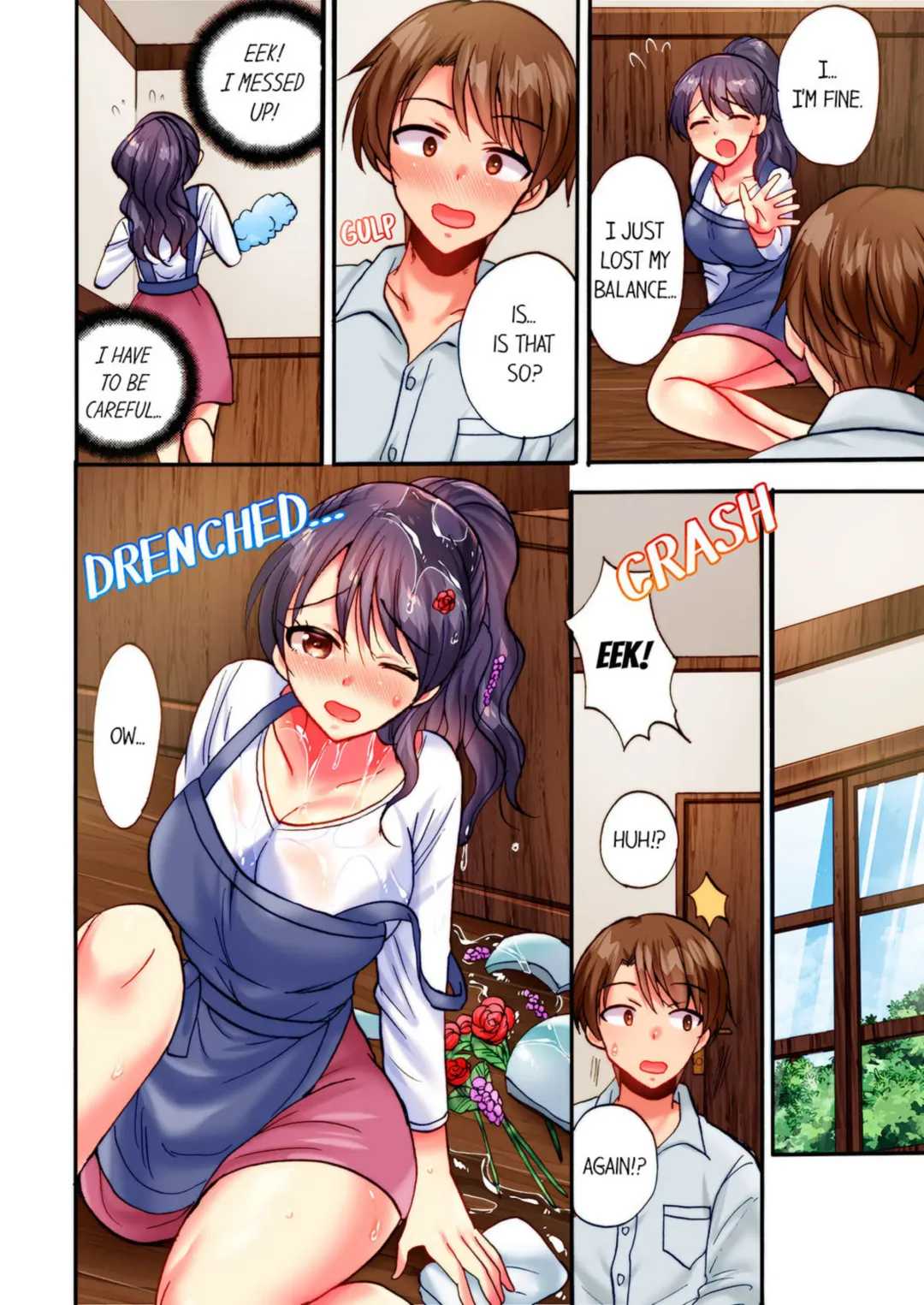 [Kotobuki Maimu] "Dame! Uwaki ni Nacchau" Sōnyū ni Yowai Hitozuma wa Shigoto chū ni Gachīki SEX | "We Can't! It'll Be an Affair!" Wife Who Loves Penetration Has Hardcore Sex During Work 1 Fhentai - Page 8