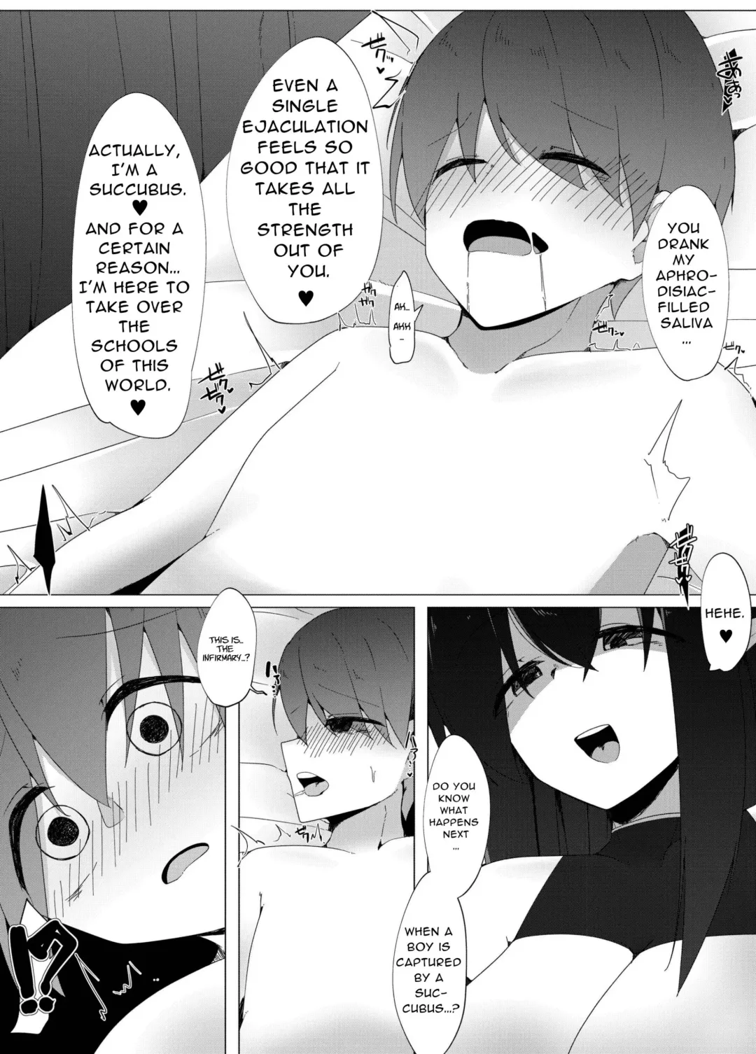 [Kazakami Sudare] Tenkousei no Succubus ga 〇 Gakkou o Nottori Sakusei Shisetsu ni Shichau Hanashi | Transfer Student Succubus turns her new school into a Cum-milking Facility Fhentai - Page 10
