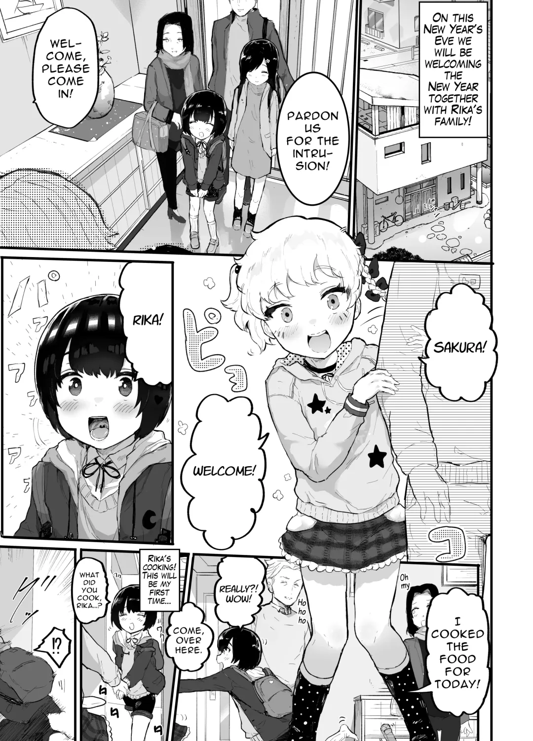 [Rabu] Oomisoka ni Omanko 108-kai Tsuku dake no Hon ~Oppai Misete Gaiden~ | New Year's Eve 108 x Pussy Pounding ~Show Me Your Tits Side Story~ Fhentai - Page 1