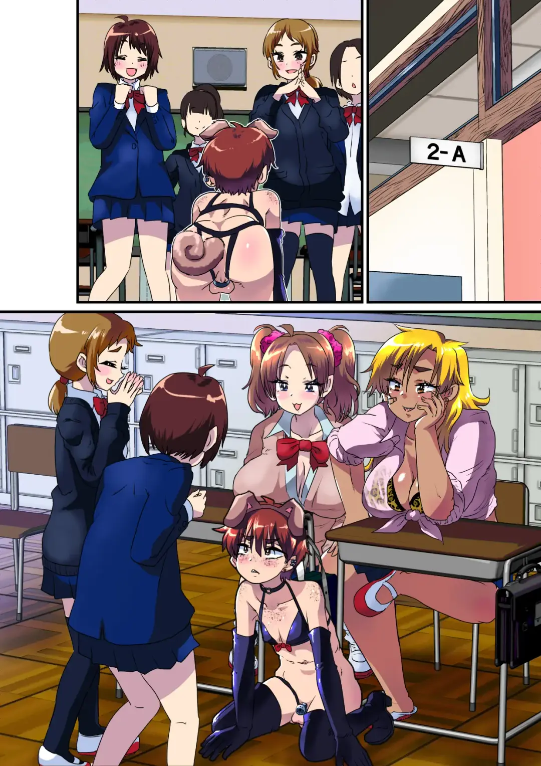 [Nikuyaki] Ore ga Mesu Ochi Shite Kyokon Futanari Gyaru-tachi no Seishori-you Chinpo Ana ni Choukyou Sarete Shimatta Ken. Fhentai - Page 55